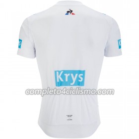 Maglia Bianca 2018 Tour De France Manica Corta